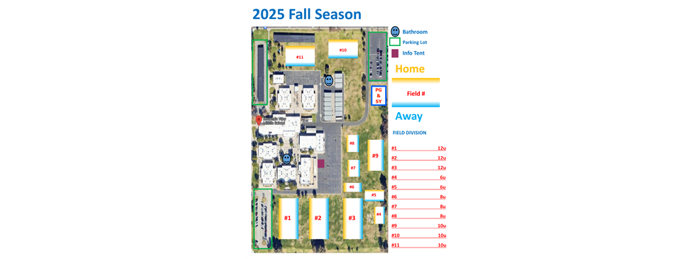 Field Map 2025 Fall